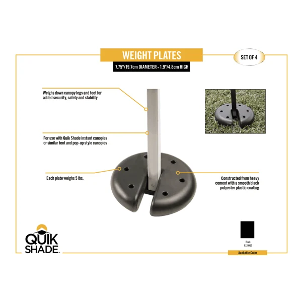 OMGC Tent Weights 4 per Rental
